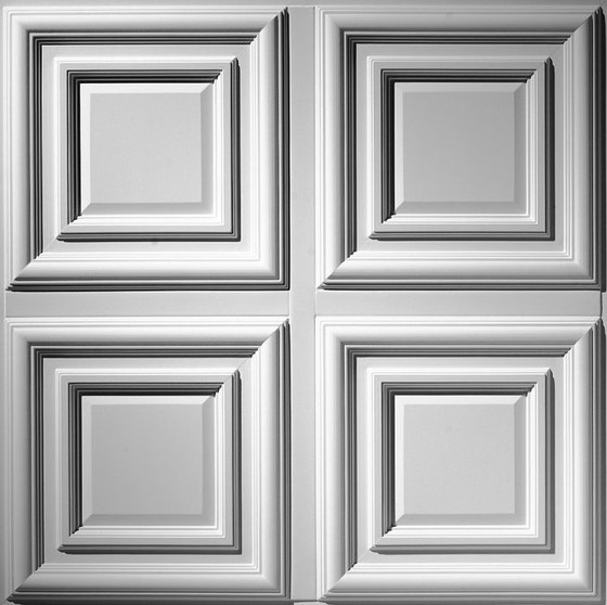 Traditional 1/4 Panel Ceiling Tile | Mineral composite panels | Above View Inc