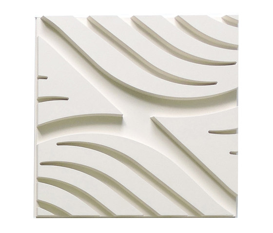 Wave A Ceiling Tile | Mineralwerkstoff Platten | Above View Inc