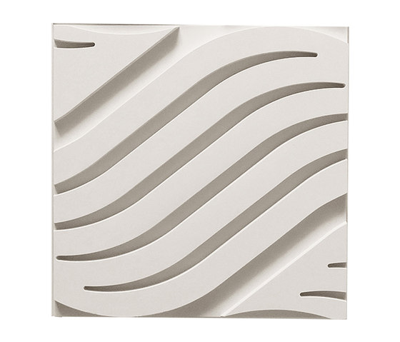 Wave B Ceiling Tile | Mineral composite panels | Above View Inc