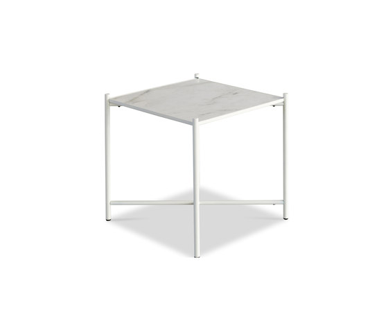 Side Table  White - White Marble | Couchtische | HANDVÄRK