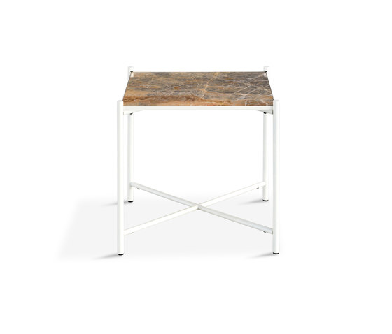 Side Table White - Colombe  d'Or Marble | Couchtische | HANDVÄRK