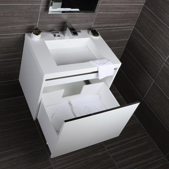 Kubista Undercounter Vanity H262 | Mobili lavabo | Lacava