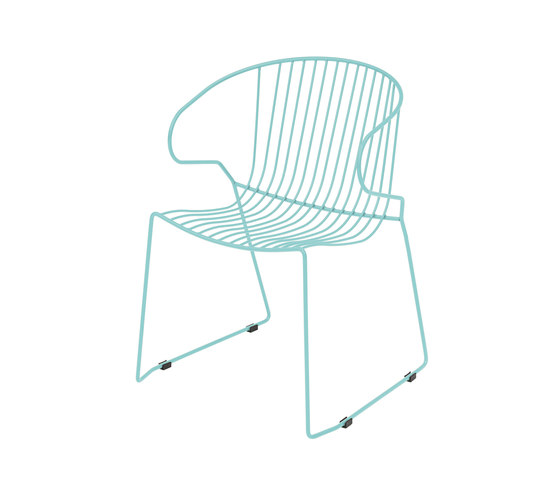 Bolonia Chair | Turquoise Blue | Chairs | iSimar