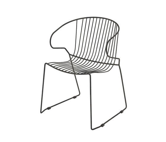 Bolonia Chair | Manganese | Sedie | iSimar