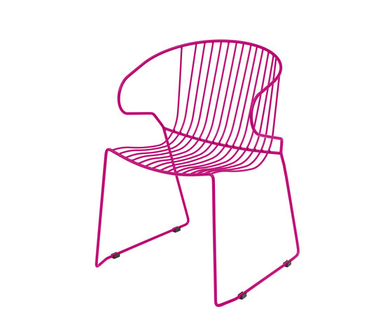 Bolonia Chair | Magenta Pink | Chairs | iSimar