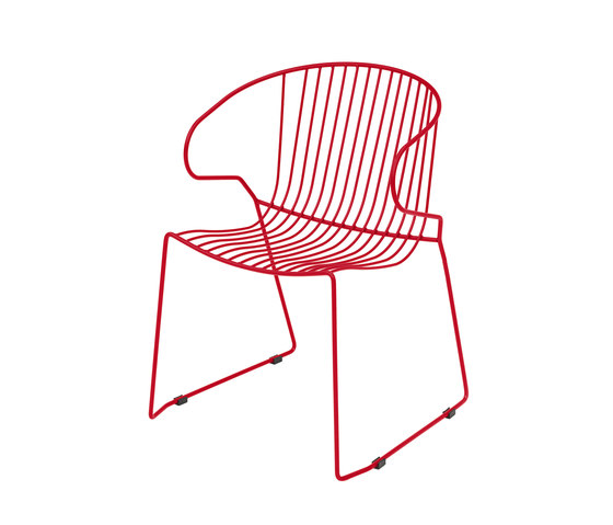 Bolonia Stuhl | Geranium Red | Stühle | iSimar