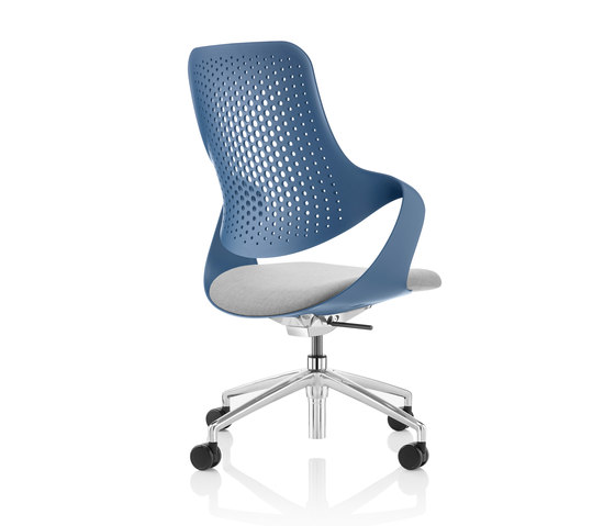 Coza - Azure Blue | Chaises de bureau | Boss Design