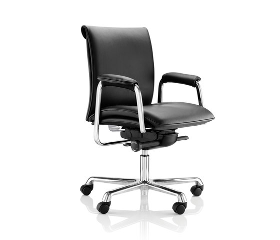 Delphi Low Back Visitor Chair on Casters | Sedie ufficio | Boss Design