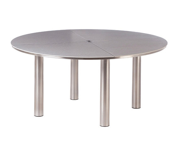 Equinox | Dining Table 150 Circular + Ceramic Top | Tables de repas | Barlow Tyrie