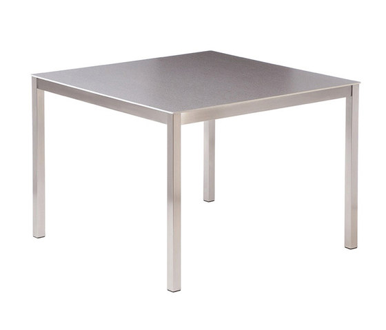 Equinox | Dining Table 100 Square with Ceramic Top | Dining tables | Barlow Tyrie