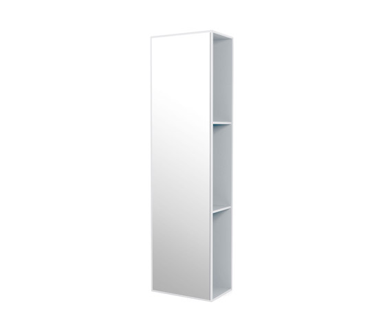 Side-hanged Module with Mirror | New White | Specchi | Montana Furniture