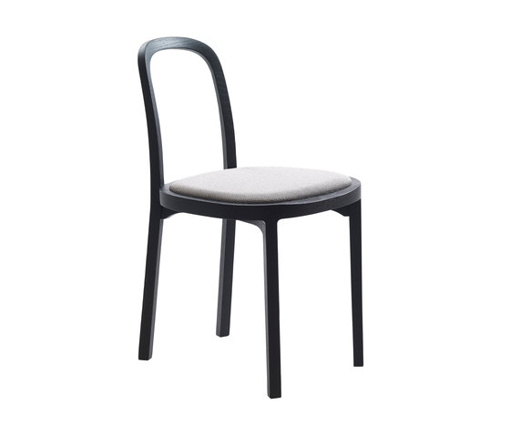 Siro+ | Chair | black | upholstered | Chairs | Woodnotes