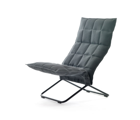 k Chair | narrow | with Tubular Frame | Sessel | Woodnotes