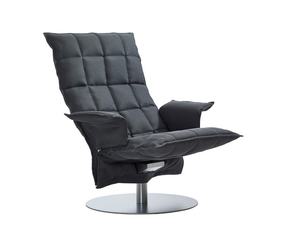 k Chair | with Armrests | Swivel | Sillones | Woodnotes
