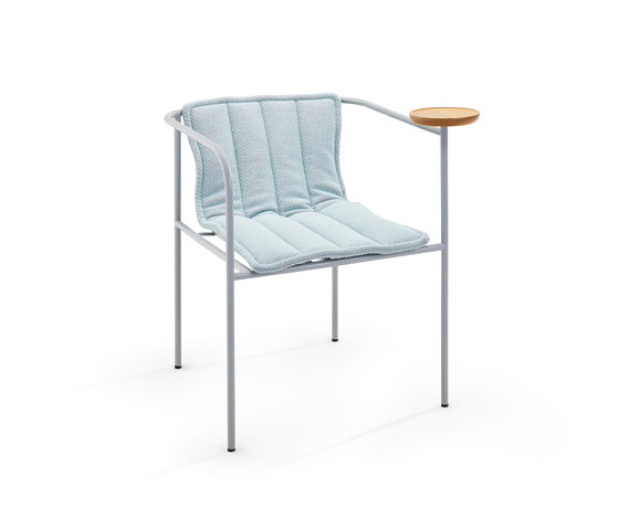 Whitsunday cushion, single grey | Chairs | Les Basic