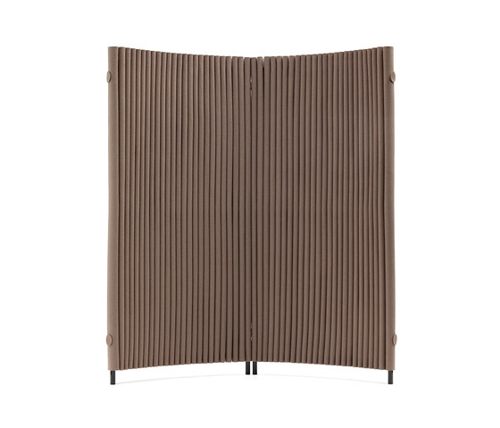 Wave room divider, curved | Privacy screen | HEY-SIGN