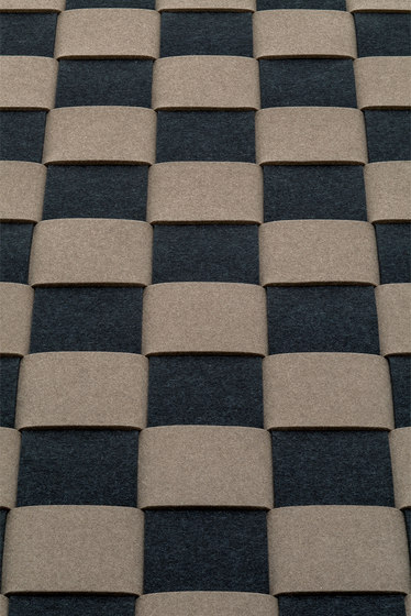 Rug woven 10, bi-coloured | Tappeti / Tappeti design | HEY-SIGN