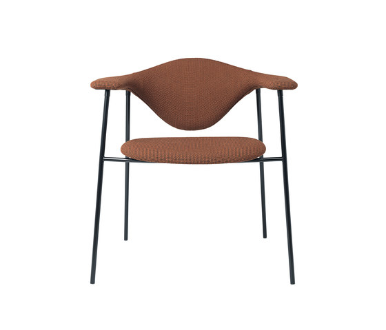 Masculo Chair – 4-legged metal version | Chairs | GUBI