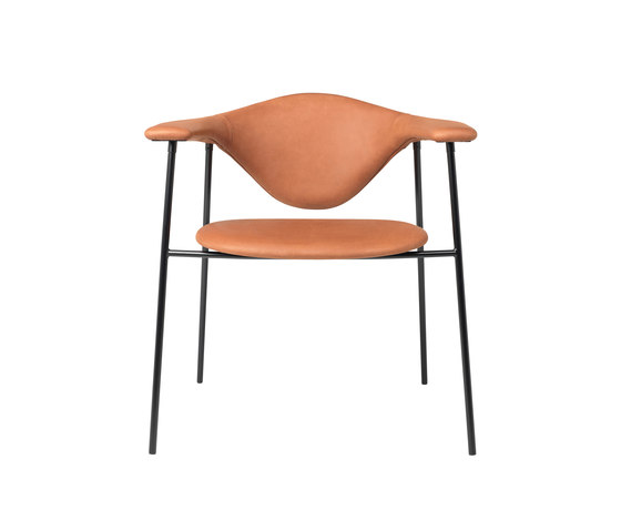 Masculo Chair – 4-legged metal version | Chaises | GUBI