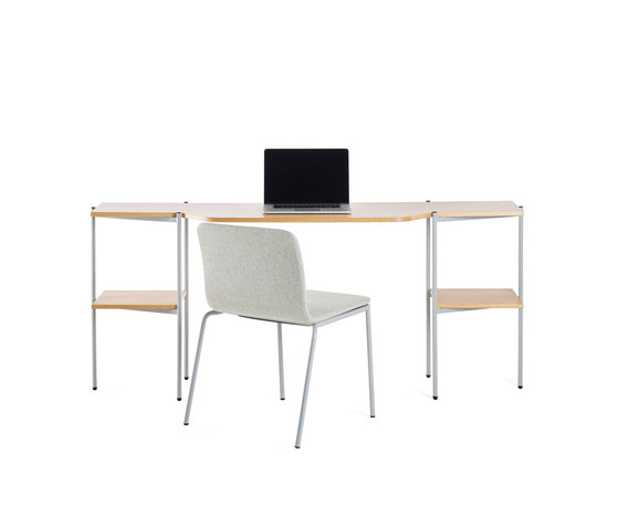 Troika desk, 2-level | Desks | Les Basic