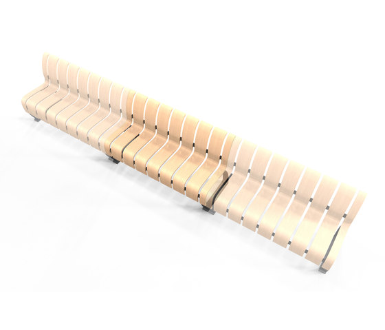 Nova C Wide Back module | Benches | Green Furniture Concept