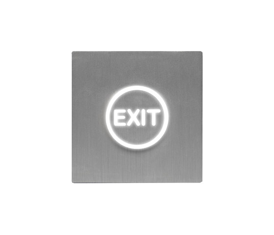 Luminaria Five dot One Exit Beacon | Piktogramme / Beschriftungen | Font Barcelona