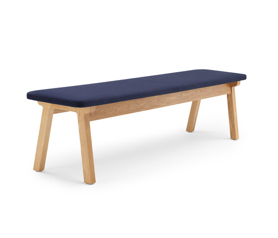 Agent Bench with Upholstered Seat | Panche | Boss Design