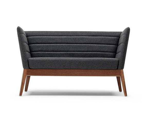 Callisto Compact Sofa -  American Black Walnut | Divani | Boss Design