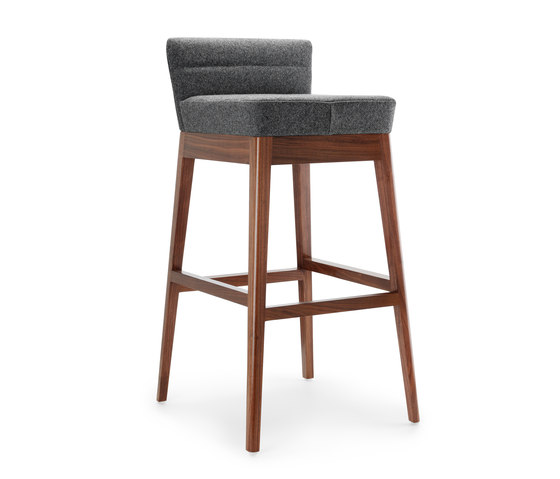 Callisto Barstool -  American Black Walnut | Bar stools | Boss Design