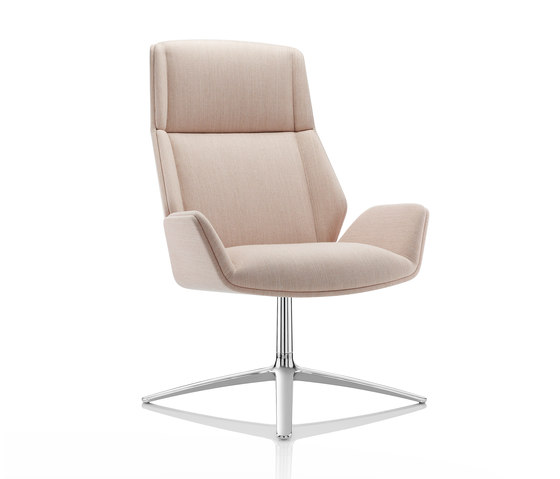 Kruze Lounge High Back fully upholstered | Sillones | Boss Design