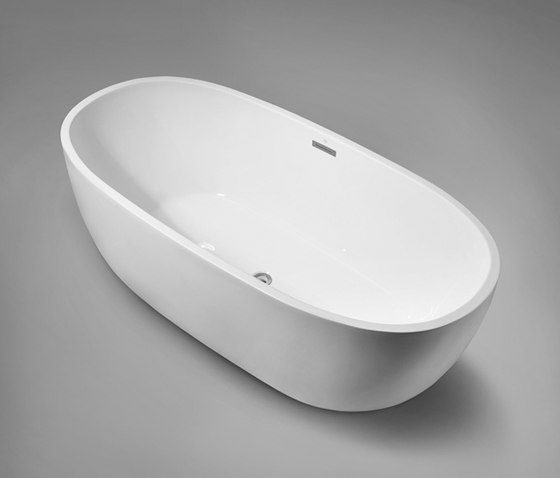 halo | 59" acrylic freestanding bathtub | Bathtubs | Blu Bathworks