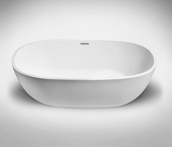 halo | 59" acrylic freestanding bathtub | Bañeras | Blu Bathworks