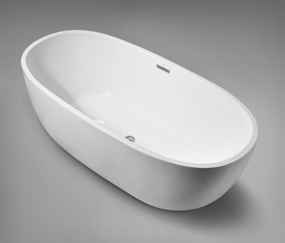 halo | 67" acrylic freestanding bathtub | Bathtubs | Blu Bathworks