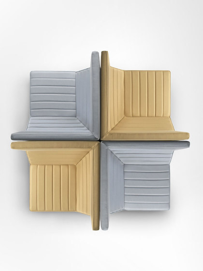 Stripes Armchair Composition | Modulare Sitzelemente | Marelli