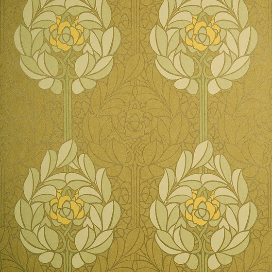 Lotus floral I LOA1901 | Tejidos decorativos | Omexco
