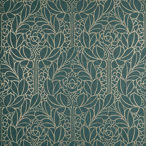 Lotus floral I LOA1903 | Dekorstoffe | Omexco