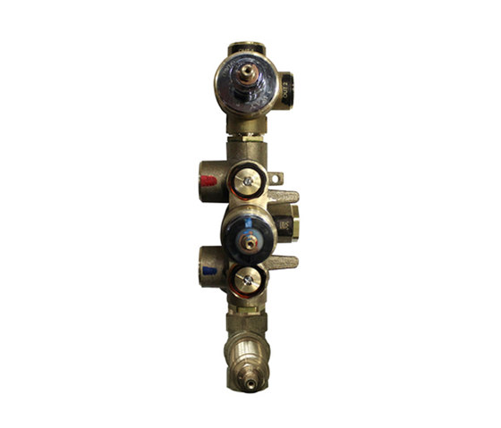 rough-in valves | pure•2 | opus•2 |  thermostatic tub/shower rough-in valve with 2-way diverter & volume control | Unterputzelemente | Blu Bathworks