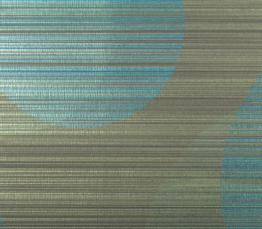 Cirque Stria | Turquoise | Wall coverings / wallpapers | Luxe Surfaces