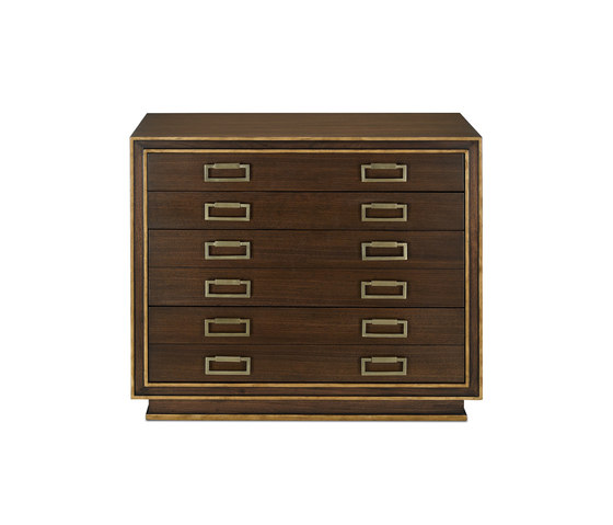 Benedict Map Chest | Credenze | Currey & Company