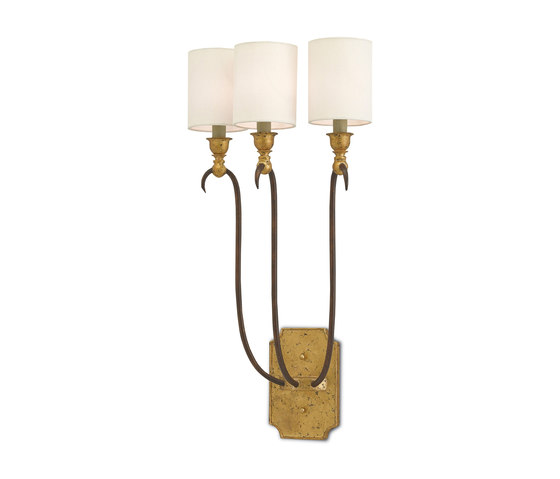 Goldoni Wall Sconce | Appliques murales | Currey & Company