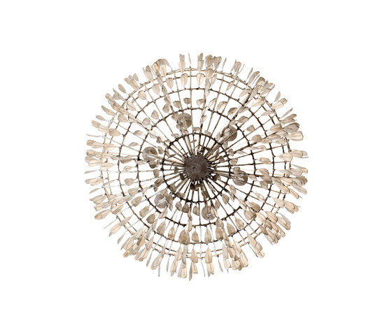 Gilded Cage Large Round Chandelier | Chandeliers | Fisher Weisman