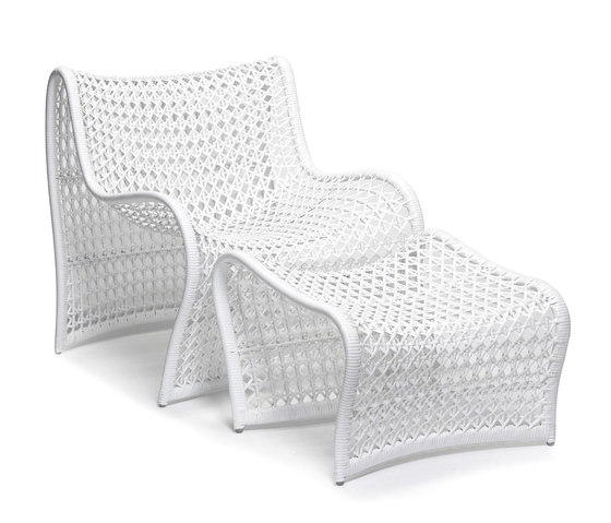Lola Outdoor Chair and Ottoman | Armchairs | Pfeifer Studio