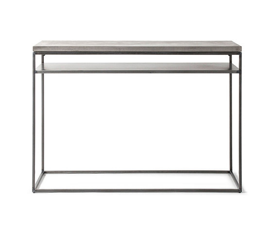 Perspective Concrete and Steel Console | Tables consoles | Pfeifer Studio