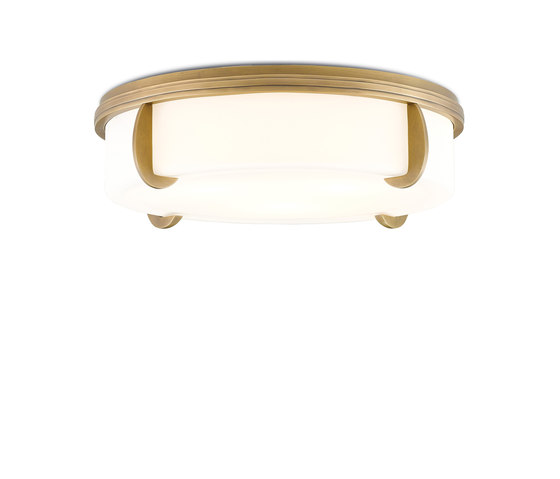 The Compeer Flush Mount | Lampade plafoniere | Currey & Company