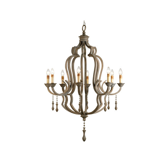 Waterloo Chandelier | Pendelleuchten | Currey & Company