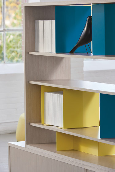 upStage Storage | Bookends | Teknion