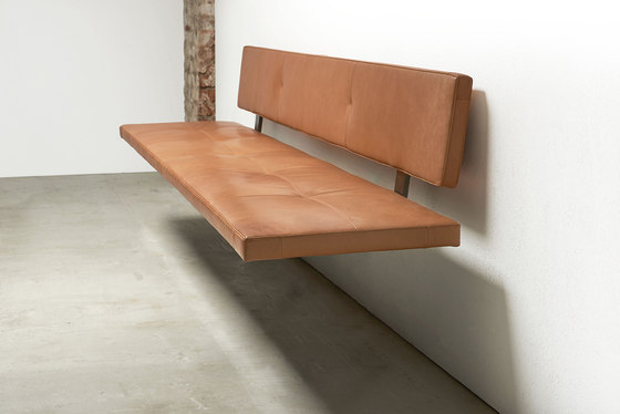 Lax | Upholstered Bench Wall-Mounted | Benches | more