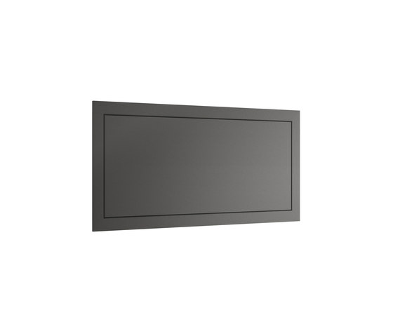 FURNITURE | Built-in horizontal cabinet | Nero | Wall cabinets | Armani Roca
