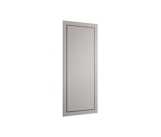 MUEBLES DE BAÑO | Armario empotrado vertical con espejo de aumento | Silver | Armarios de baño | Armani Roca