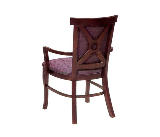 Wood Dining Chair with Armrest | Chaises | BK Barrit